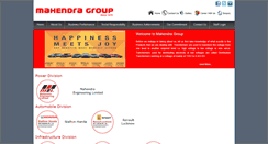 Desktop Screenshot of mahendragroup.com